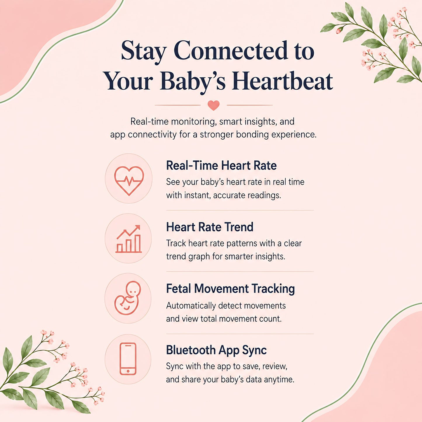 Prenatal Doppler Heart Monitor