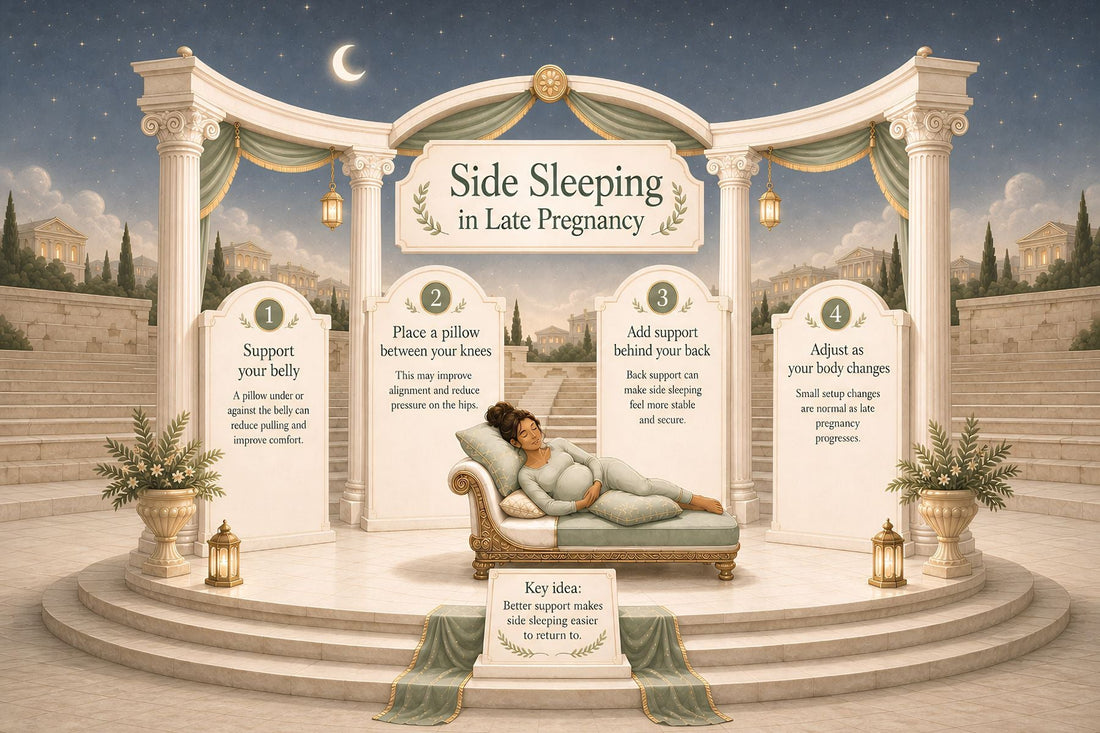 Side Sleeping in Late Pregnancy