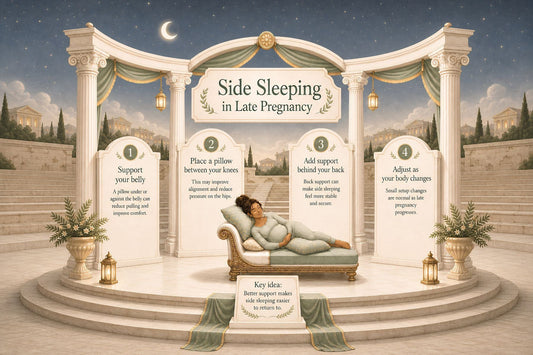 Side Sleeping in Late Pregnancy