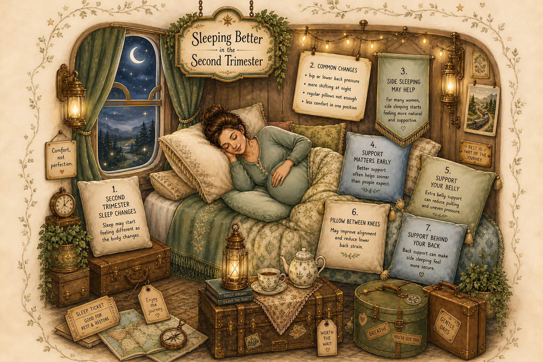 Sleeping better in the second trimester